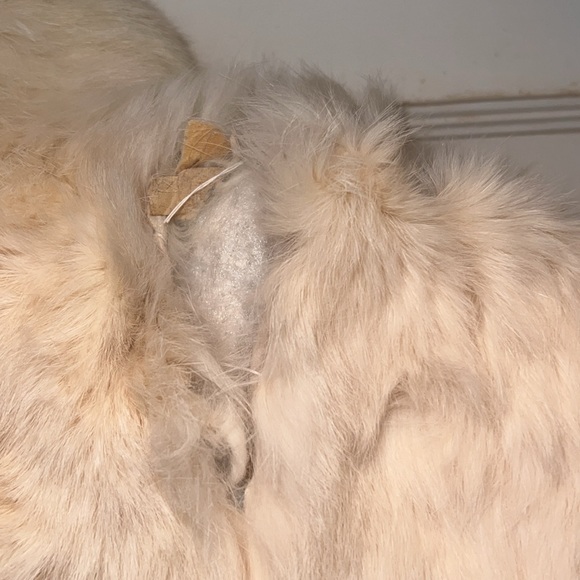 Vintage rabbit fur coat for repair or repurpose - Picture 6 of 8